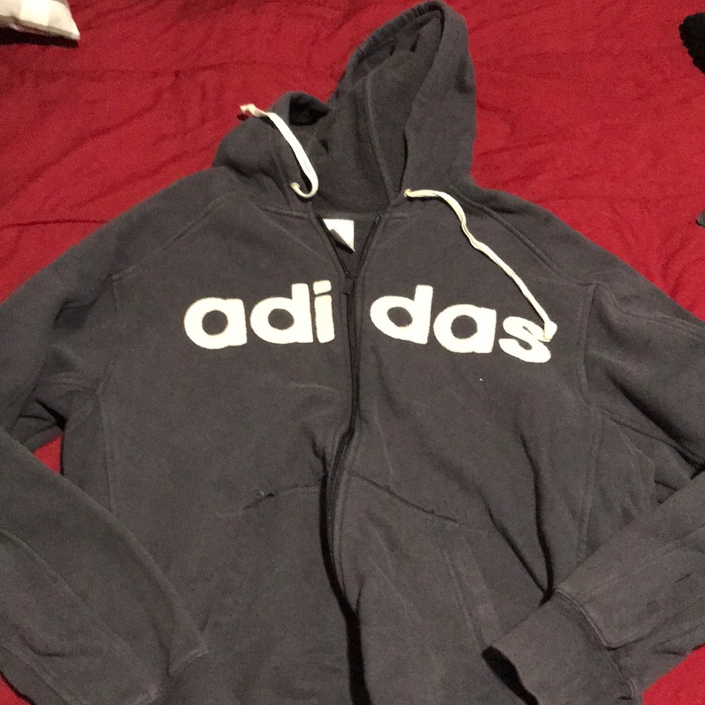 Adidas full zip hoodie